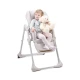 Stolička jedálenská Yummy Grey Kinderkraft KKKYUMMGRY0000