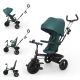 Trojkolka Aston 2 Plus Green, 9m+ Kinderkraft KRASTO02GREPL00