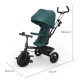 Trojkolka Aston 2 Plus Green, 9m+ Kinderkraft KRASTO02GREPL00