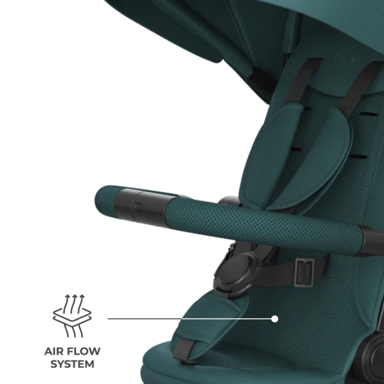 Trojkolka Aston 2 Plus Green, 9m+ Kinderkraft KRASTO02GREPL00