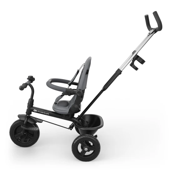 Trojkolka Aston 2 Plus Grey, 9m+ Kinderkraft KRASTO02GRYPL00
