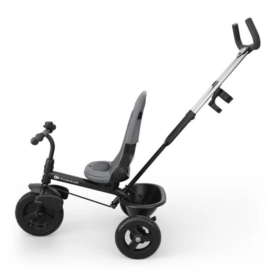 Trojkolka Aston 2 Plus Grey, 9m+ Kinderkraft KRASTO02GRYPL00
