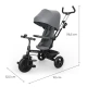 Trojkolka Aston 2 Plus Grey, 9m+ Kinderkraft KRASTO02GRYPL00