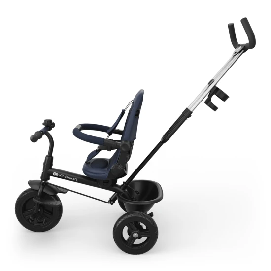 Trojkolka Aston 2 Plus Navy, 9m+ Kinderkraft KRASTO02NAVPL00