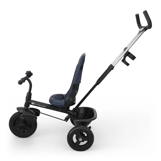 Trojkolka Aston 2 Plus Navy, 9m+ Kinderkraft KRASTO02NAVPL00