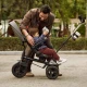 Trojkolka Aston 2 Plus Navy, 9m+ Kinderkraft KRASTO02NAVPL00