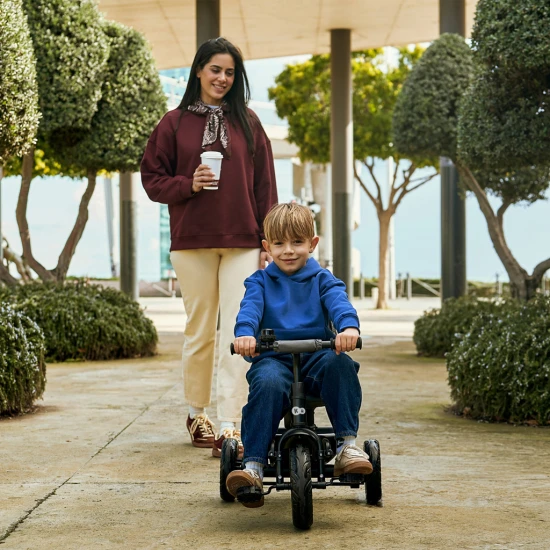 Trojkolka Aston 2 Plus Navy, 9m+ Kinderkraft KRASTO02NAVPL00