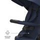 Trojkolka Aston 2 Plus Navy, 9m+ Kinderkraft KRASTO02NAVPL00
