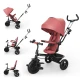 Trojkolka Aston 2 Plus Pink, 9m+ Kinderkraft KRASTO02PNKPL00