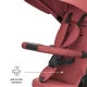 Trojkolka Aston 2 Plus Pink, 9m+ Kinderkraft KRASTO02PNKPL00