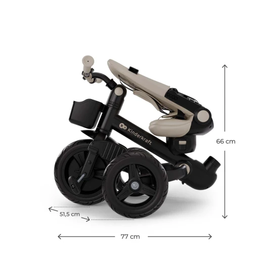 Trojkolka Aveo 2 Plus Beige Kinderkraft KRAVEO02BEG0000
