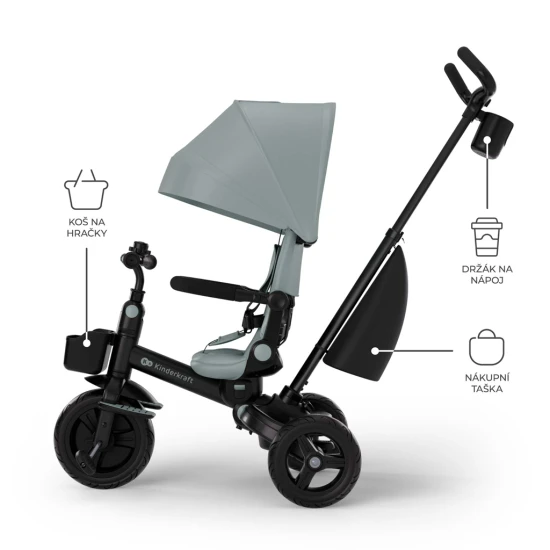Trojkolka Aveo 2 Plus Green Kinderkraft KRAVEO02GRE0000