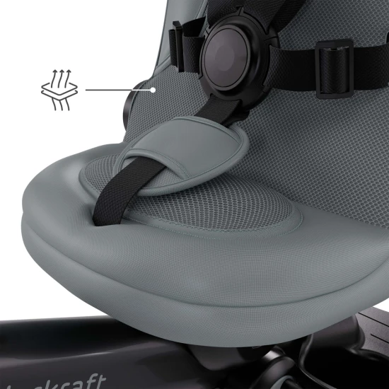Trojkolka Aveo 2 Plus Grey Kinderkraft KRAVEO02GRY0000