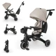 Trojkolka Jazz 3 Beige, 9m+ Kinderkraft KRJAZZ03BEG0000