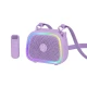 Bluetooth Karaoke set Star Purple s mikrofónom