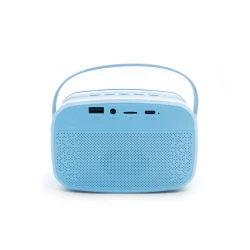 Bluetooth Karaoke párty set + 2 mikrofóny Blue