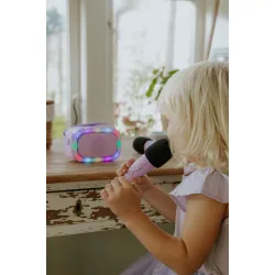 Bluetooth Karaoke párty set + 2 mikrofóny Blue