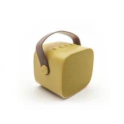 Bluetooth Karaoke set mikrofón a reproduktor Žltý