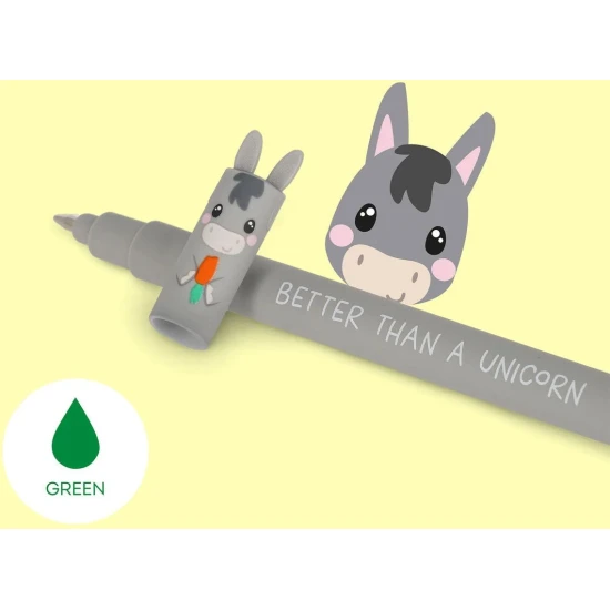 Set 4 gumovateľných gélových pier – Farm Sweet Farm, gumovateľné farebné gélové perá s farmárskymi motívmi.