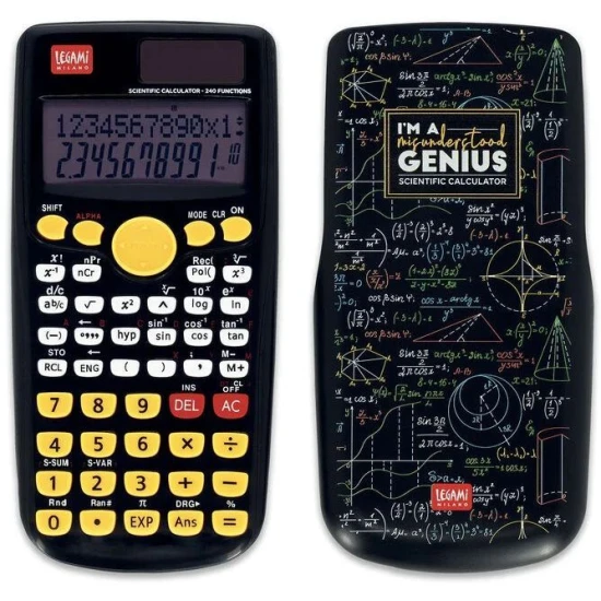 Count On Me Genius – detská praktická kalkulačka s 240 funkciami.