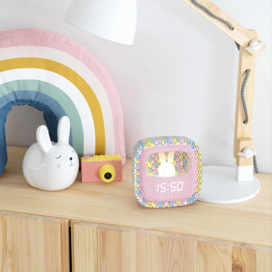 Budík a nočné svetlo Mermaid umožní deťom zaspávať bez strachu z tmy a vstávať šťastnejšie a ľahšie.