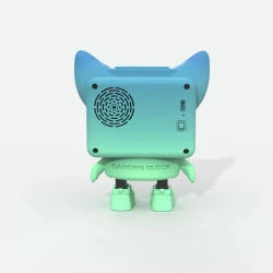 Tancujúci budík Dancing Clock Mob modrý