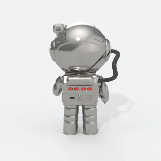 Stellar Light Silver, detský projektor s otočnou hlavou, sedmimi farbami a diaľkovým ovládaním.