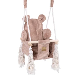 Interiérová hojdačka pre deti Bear Swing Aesthetic