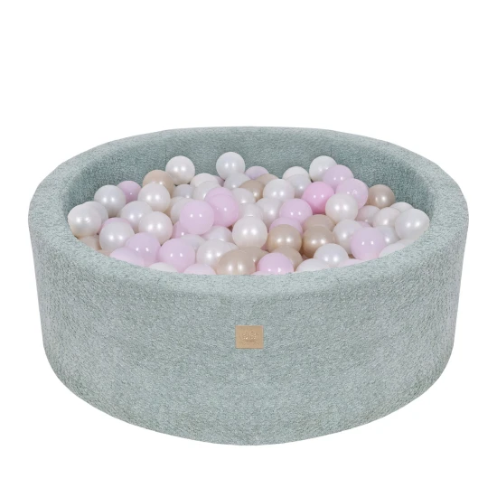 Okrúhly suchý bazén s loptičkami 90 cm Boucle – MeowBaby BBFM000