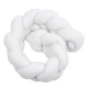 Pletený mantinel vrkoč do postieľky 150 cm Boucle – MeowBaby MBOWA0S93