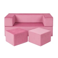 Modulárna sedačka pre deti Cube Velvet