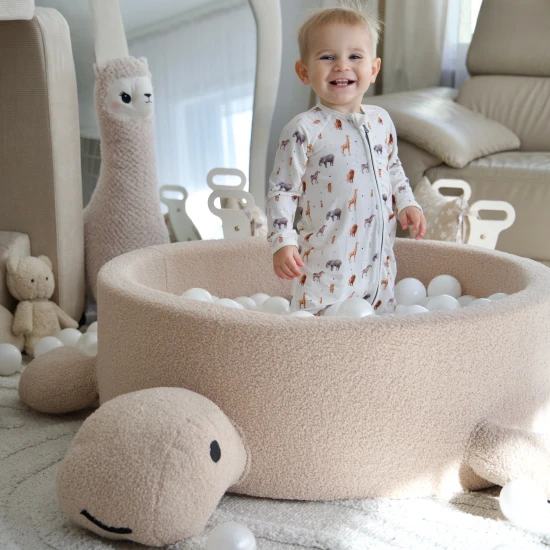 Suchý bazén s loptičkami Korytnačka Small Teddy – MeowBaby MBSBAZ21210
