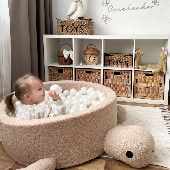 Suchý bazén s loptičkami Korytnačka Small Teddy – MeowBaby MBSBAZ21210