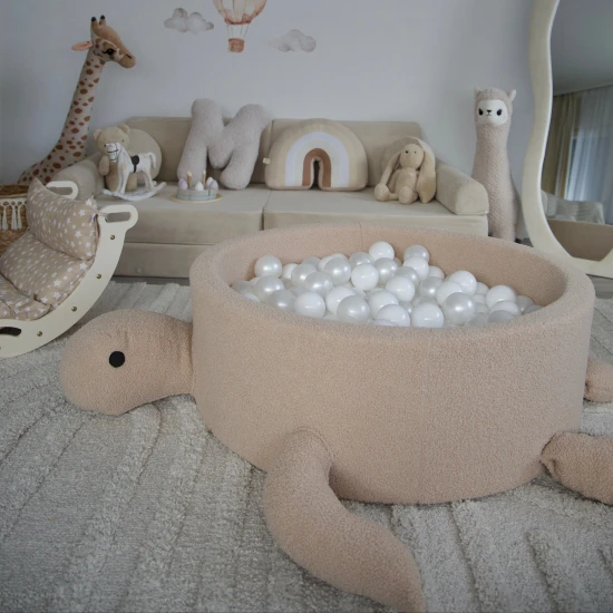 Suchý bazén s loptičkami Korytnačka Small Teddy – MeowBaby MBSBAZ21210