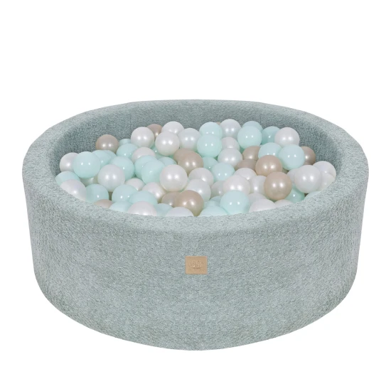 Okrúhly suchý bazén s loptičkami 90 cm Boucle – MeowBaby BBFM000