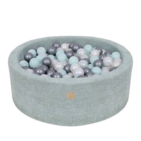 Okrúhly suchý bazén s loptičkami 90 cm Boucle – MeowBaby BBFM000