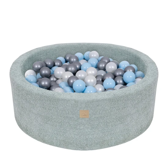 Okrúhly suchý bazén s loptičkami 90 cm Boucle – MeowBaby BBFM000
