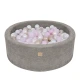 Okrúhly suchý bazén s loptičkami 90 cm Boucle – MeowBaby BBFM000