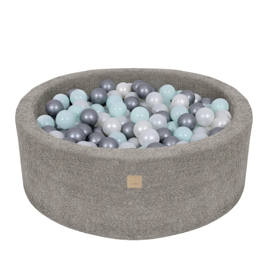 Okrúhly suchý bazén s loptičkami 90 cm Boucle – MeowBaby BBFM000