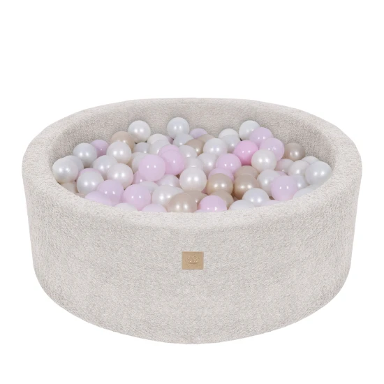 Okrúhly suchý bazén s loptičkami 90 cm Boucle – MeowBaby BBFM000