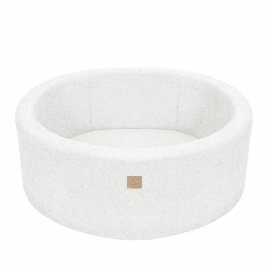 Okrúhly suchý bazén s loptičkami 90 cm Boucle – MeowBaby BBFM000