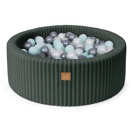 Okrúhly suchý bazén s loptičkami 90 cm Churros – MeowBaby MCHBAO2970