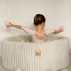 Okrúhly suchý bazén s loptičkami 90 cm Churros – MeowBaby MCHBAO2970