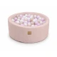 Okrúhly suchý bazén s loptičkami 90 cm Outzy – MeowBaby MOBAO2670