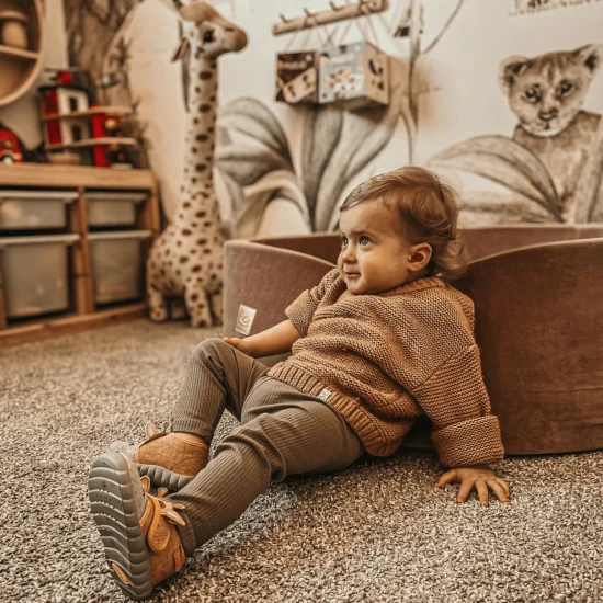 Okrúhly suchý bazén s loptičkami 90 cm Velvet – MeowBaby