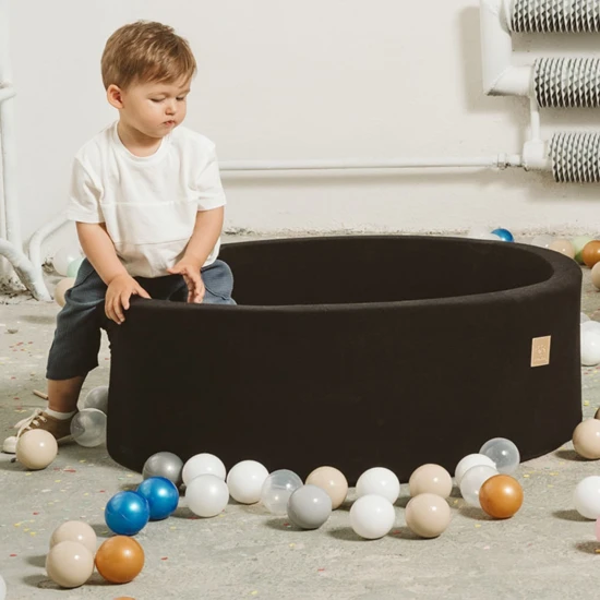 Veľký suchý bazén s loptičkami 120 cm Cotton – MeowBaby MEOS321W