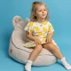 Sedací vak pre deti Sako Bag Teddy Aesthetic – MeowBaby ASTE001