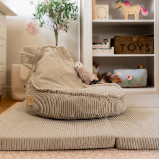 Sedací vak pre deti Sako Bag Teddy Aesthetic – MeowBaby ASTE001
