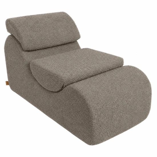 Pohodlné kresielko pre deti Wave Lounger Boucle – MeowBaby WLBOB01