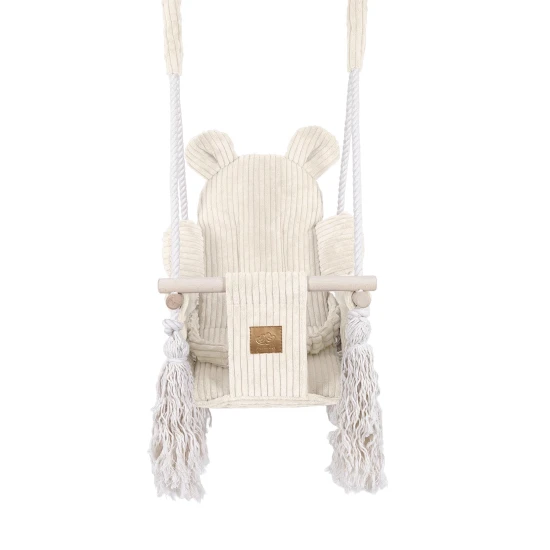 Interiérová hojdačka pre deti Bear Swing Aesthetic – MeowBaby AHBSB01